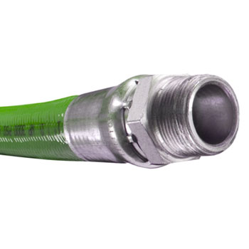 MxMS Piranha® LLGR 3/8" x 100' Sewer Jetter Hose 4000 PSI Green 